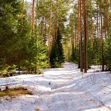 Схема вышивки «Пейзаж»