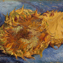 Схема вышивки «Подсолнухи.Ван Гок»