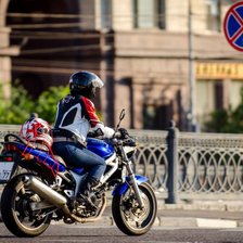 Схема вышивки «Моторайдер»