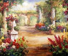 Схема вышивки «Сад»