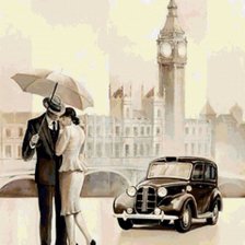 Схема вышивки «Пара»