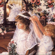 перед венчанием