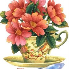 Схема вышивки «серия "цветы"»