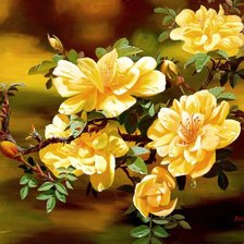 Схема вышивки «серия "цветы"»