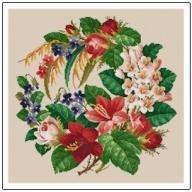 Схема вышивки «серия "цветы"»