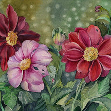 Схема вышивки «серия "цветы"»