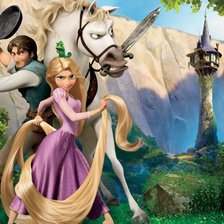 Схема вышивки «Рапунцель»