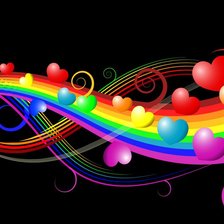 Схема вышивки «музыка любви»