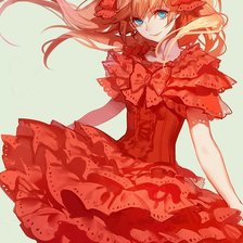 Схема вышивки «аниме»