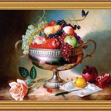 Схема вышивки «ВАЗА»