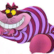 Схема вышивки «Чеширский кот 1»