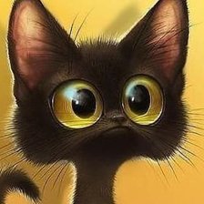 черный котик