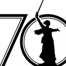 Схема вышивки «70»