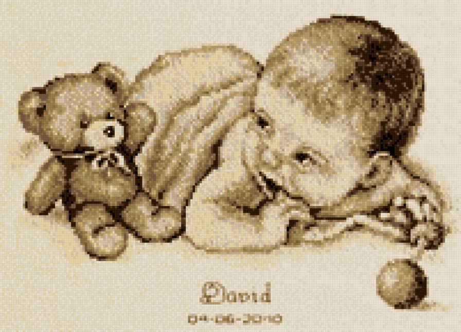 Малыш - дети, метрика - предпросмотр