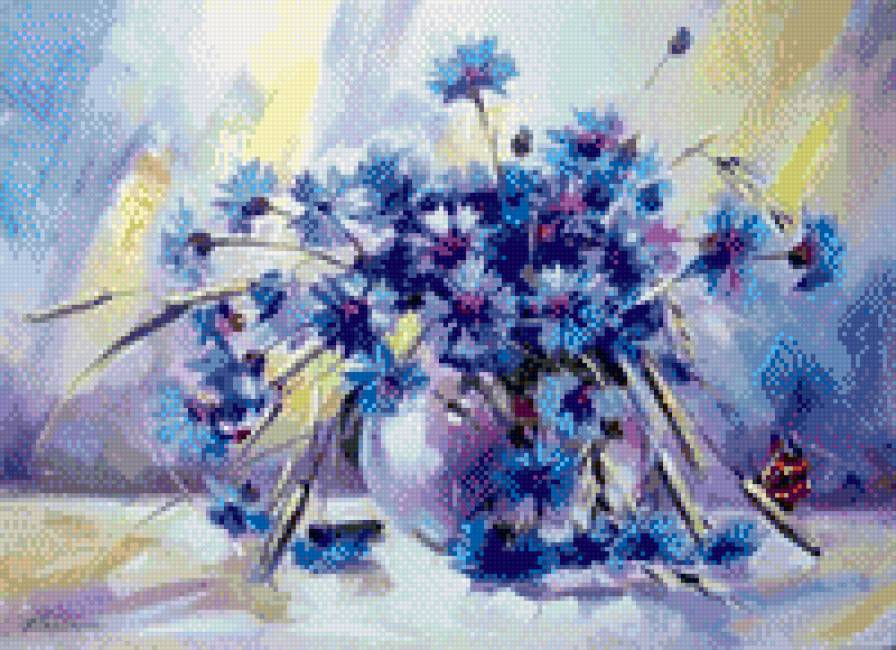 №792032 - цветы, васильки - предпросмотр