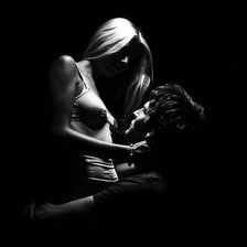 Схема вышивки «пара»