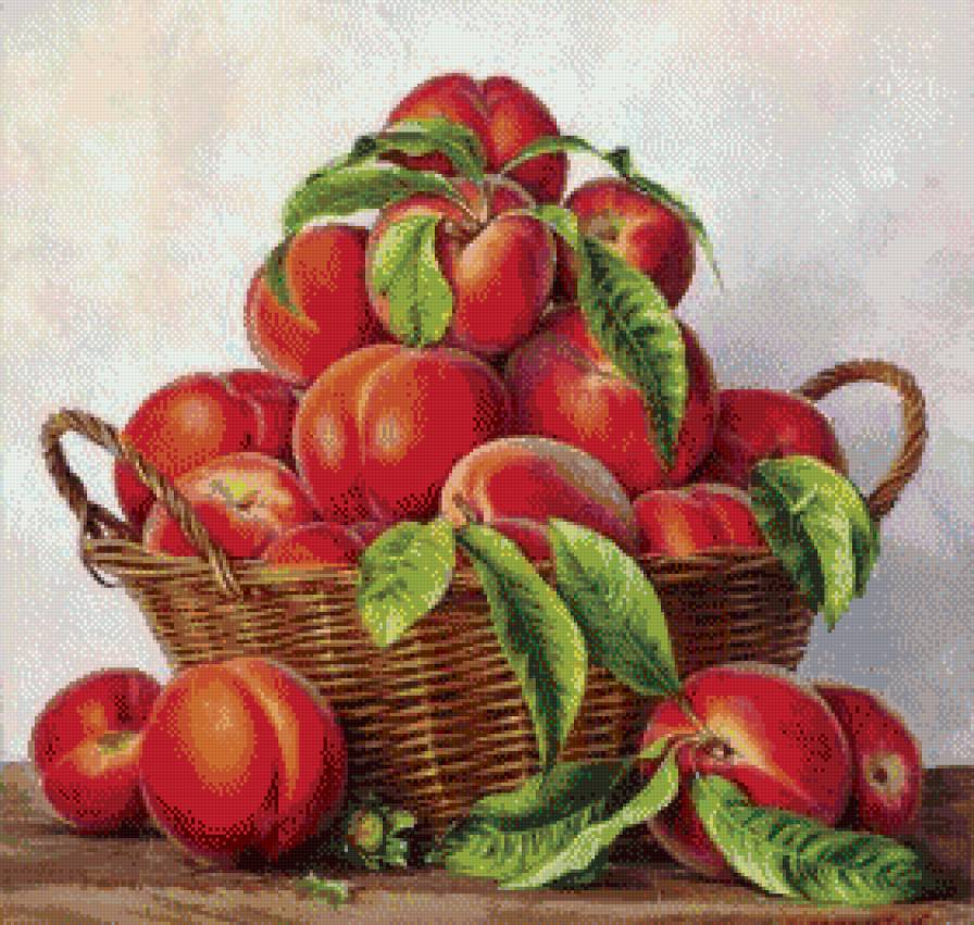 Персики. - предпросмотр