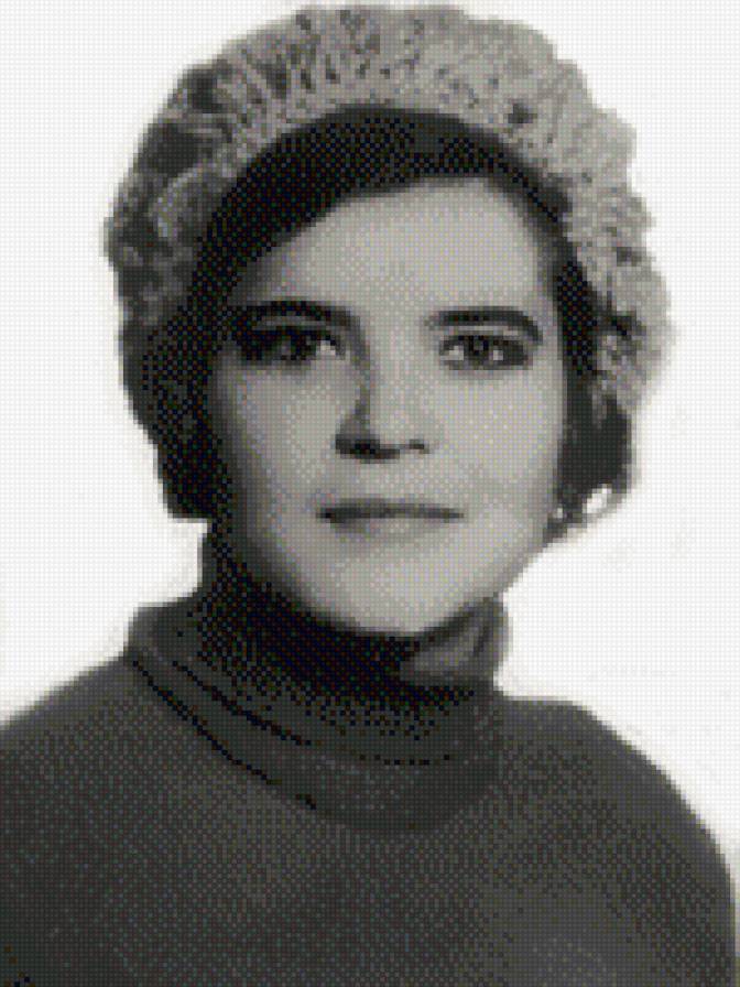 ЧБ гамма 35 цветов 150*200 крестов - предпросмотр