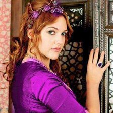 Схема вышивки «красивая мерьем»