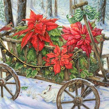 Схема вышивки «рождественские мотивы»