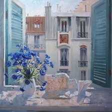 Схема вышивки «Утро»