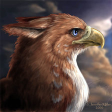 Схема вышивки «Грифон»