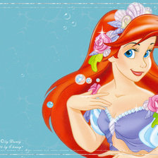 Схема вышивки «русалка»