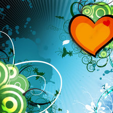 Схема вышивки «узоры с сердечком»