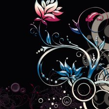 Схема вышивки «цветочный узор»