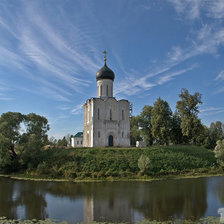 Схема вышивки «церковь»