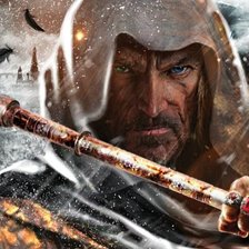 Схема вышивки «чёрное перо»