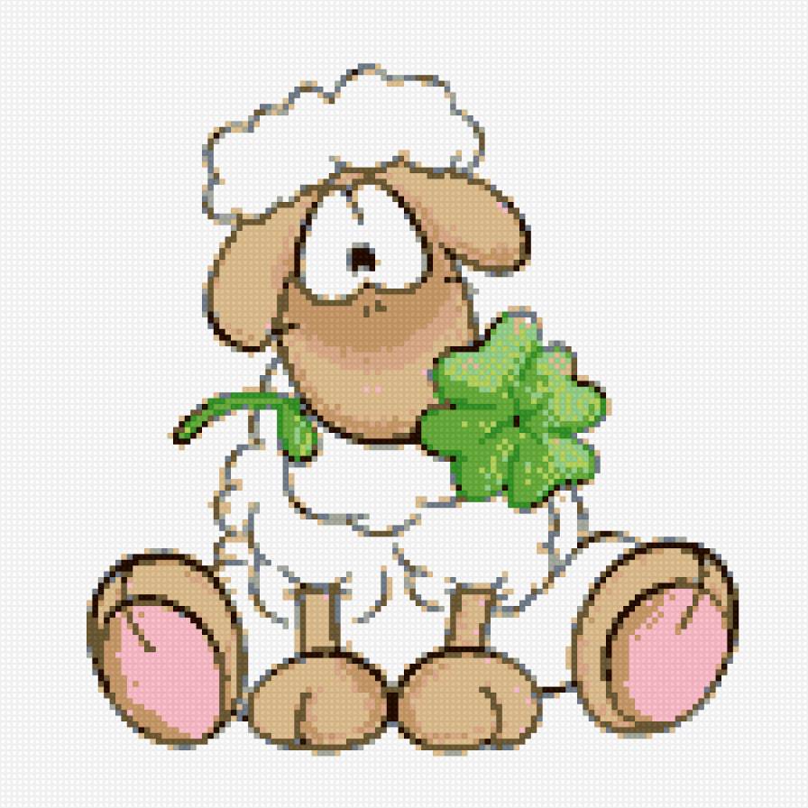 Овечка на удачу - предпросмотр