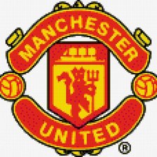 Схема вышивки «МЮ»