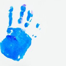 Схема вышивки «Рука»