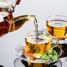 Схема вышивки «Чайная церемония 1»