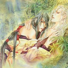 Схема вышивки «Пара»