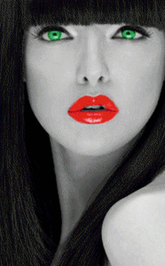 зелёные глаза - люди - предпросмотр