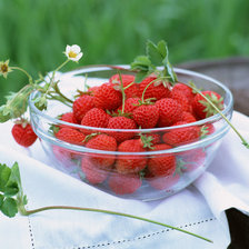 Схема вышивки «Земляника_2»