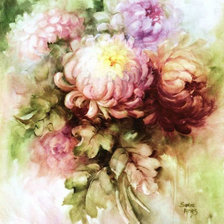 Схема вышивки «букет»