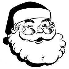 Схема вышивки «дед мороз»