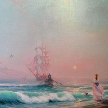 Схема вышивки «асоль»