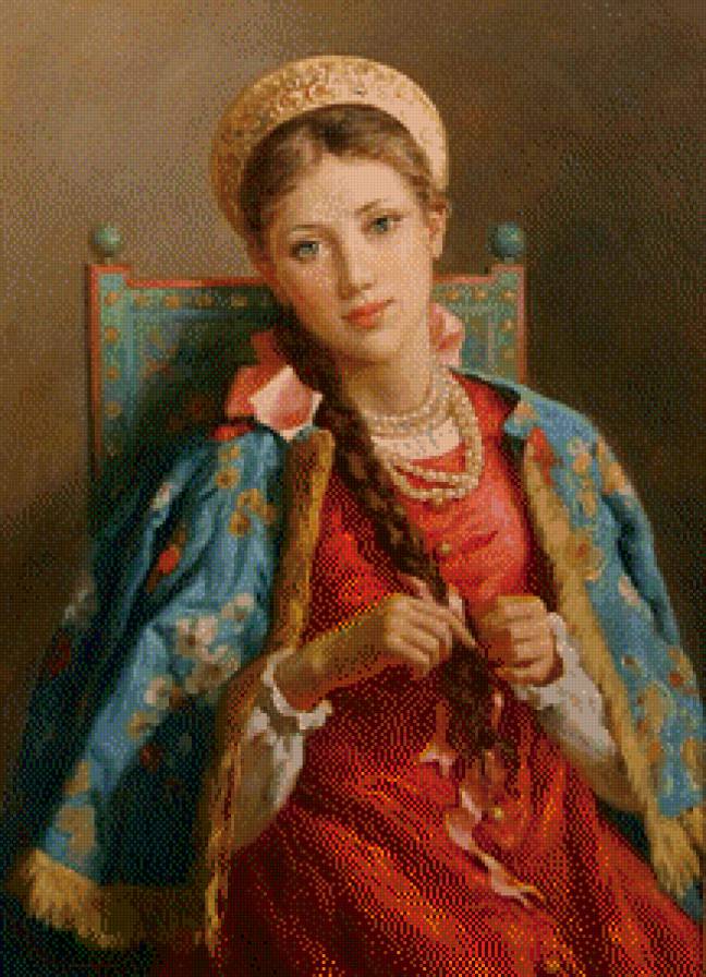 русская красавица - красота, девушка, портрет - предпросмотр