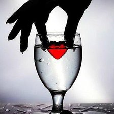 Схема вышивки «тонущее сердце»