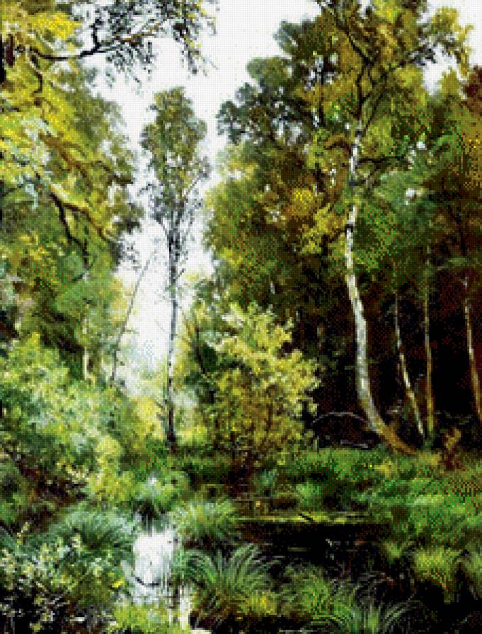 заросший пруд 2 - предпросмотр