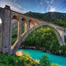 Схема вышивки «мост»