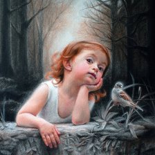 Схема вышивки «рыжее сокровище»