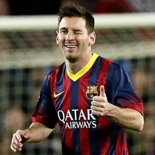 Схема вышивки «Лео Месси»