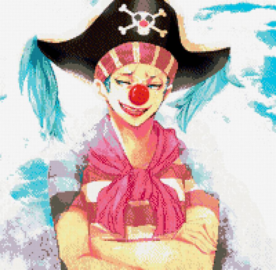 клоун багги - ван пис, аниме - предпросмотр