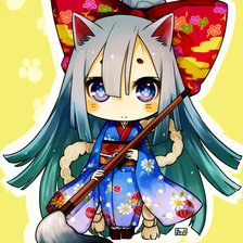 Схема вышивки «чиби»