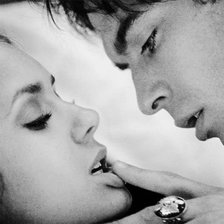 Схема вышивки «Дэймон  и  Елена»